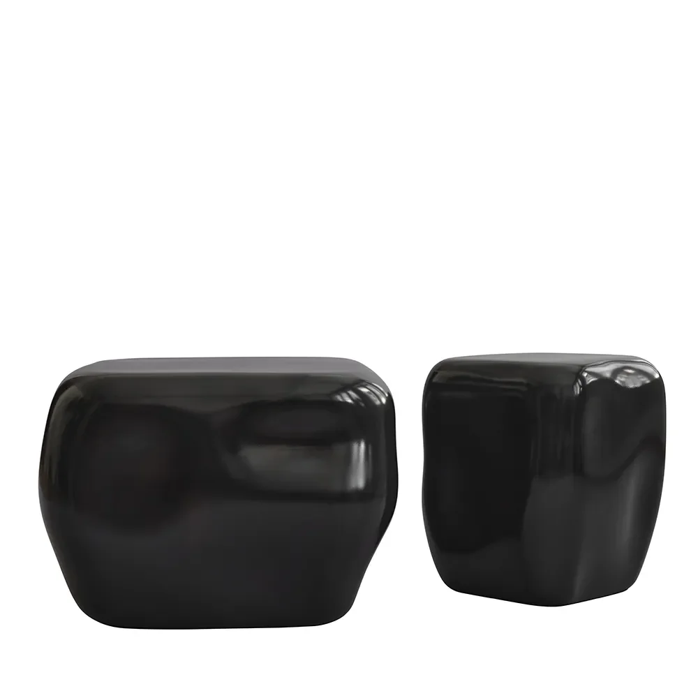 Ishi Mini-Couchtisch - Hochglanz-Couchtisch