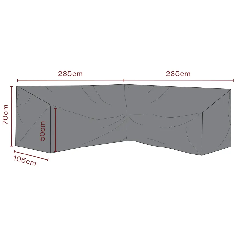 Möbelbezug Ecksofa 285/285x70 cm Premium