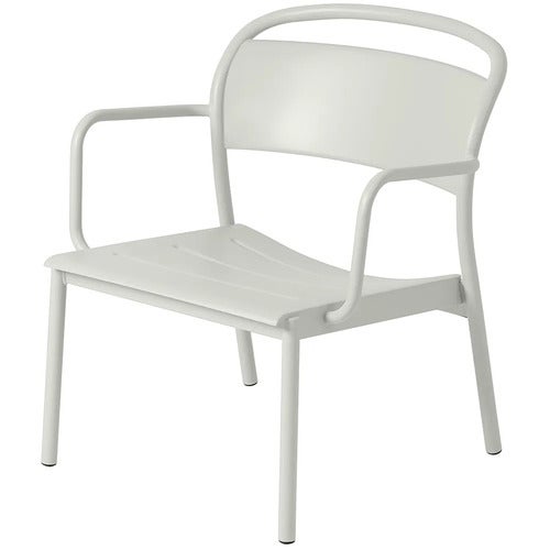 Linear Steel Sessel Grey