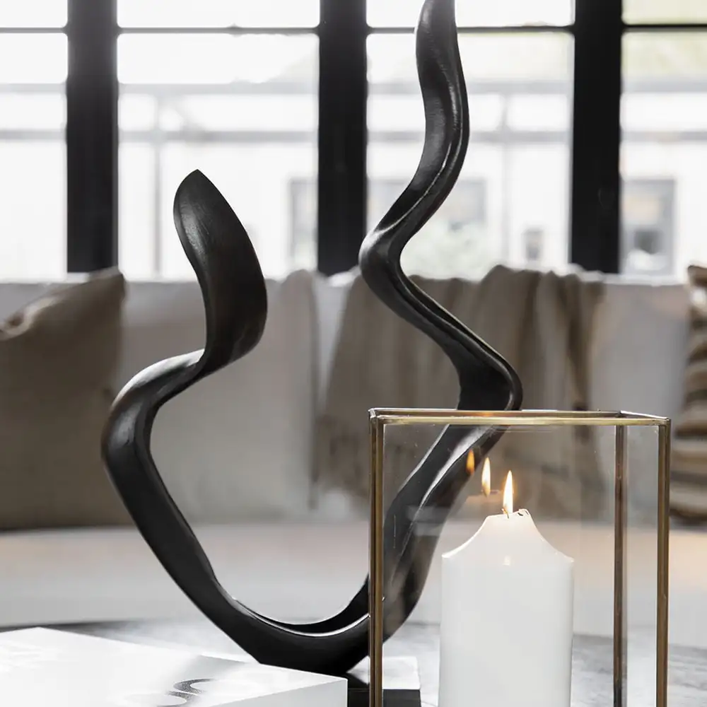 Scultura Dekoration schwarz