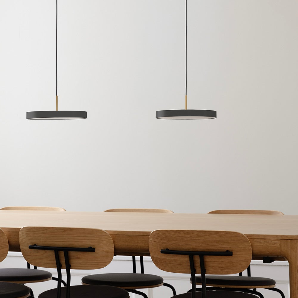 Asteria Plus Mini-Deckenleuchte Ø31 cm Anthracite Grey