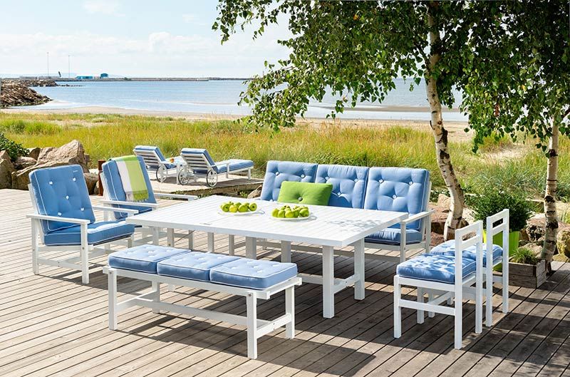 Erweiterungsplatte für Tisch 122X68 cm H72 Weiß