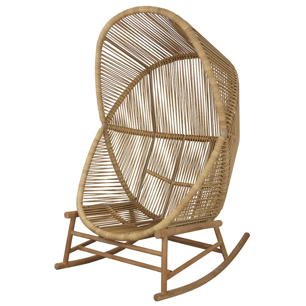 Hive Schaukelstuhl Teakholz Fuß