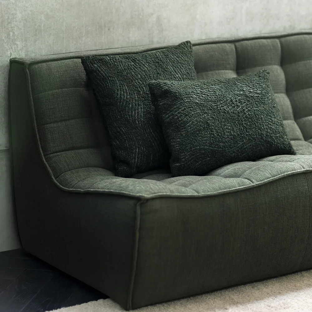 Kissen Wave 50x50 cm Forest