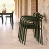 Bliss Stuhl mit Armlehne Dark green