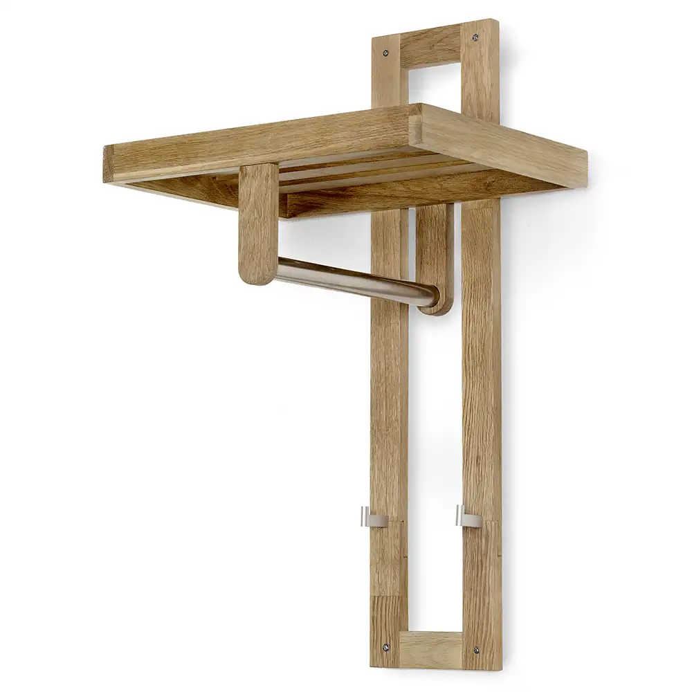 Zitti Kleiderständer einzeln Eiche geölt