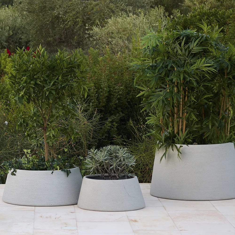 Soil topf trapez mittel Concrete structure, fiberglas