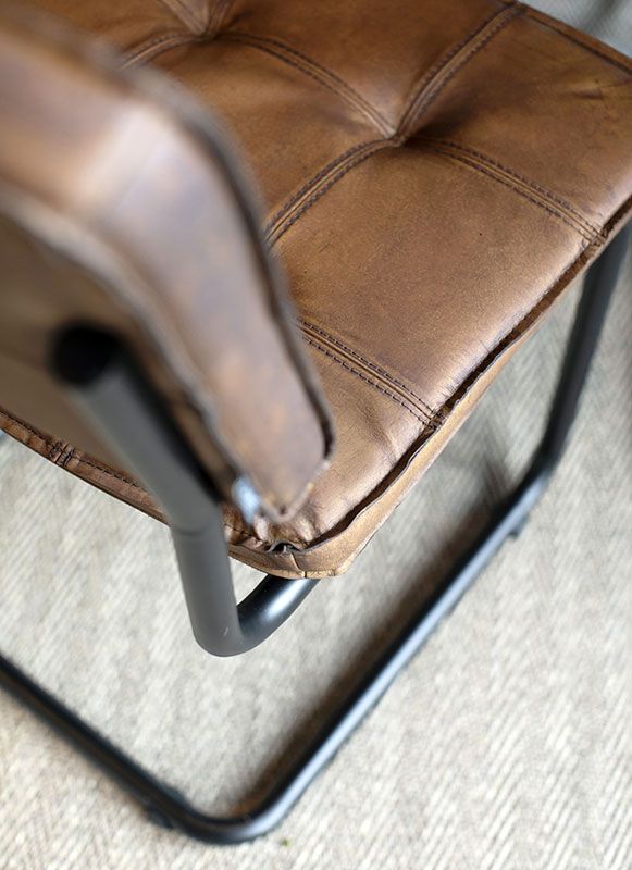 Carlos Esszimmerstuhl Hellbraun