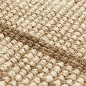 Athens Handgewebter Juteteppich 140 x 200 cm – Naturfarben/Off-White
