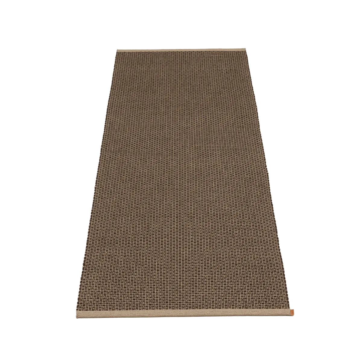 Waschbarer Kunststoffteppich NILS Dark Olive 70x240 cm