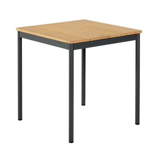 Nox Bistro Tisch 70x70 – Bambus/Anthracite