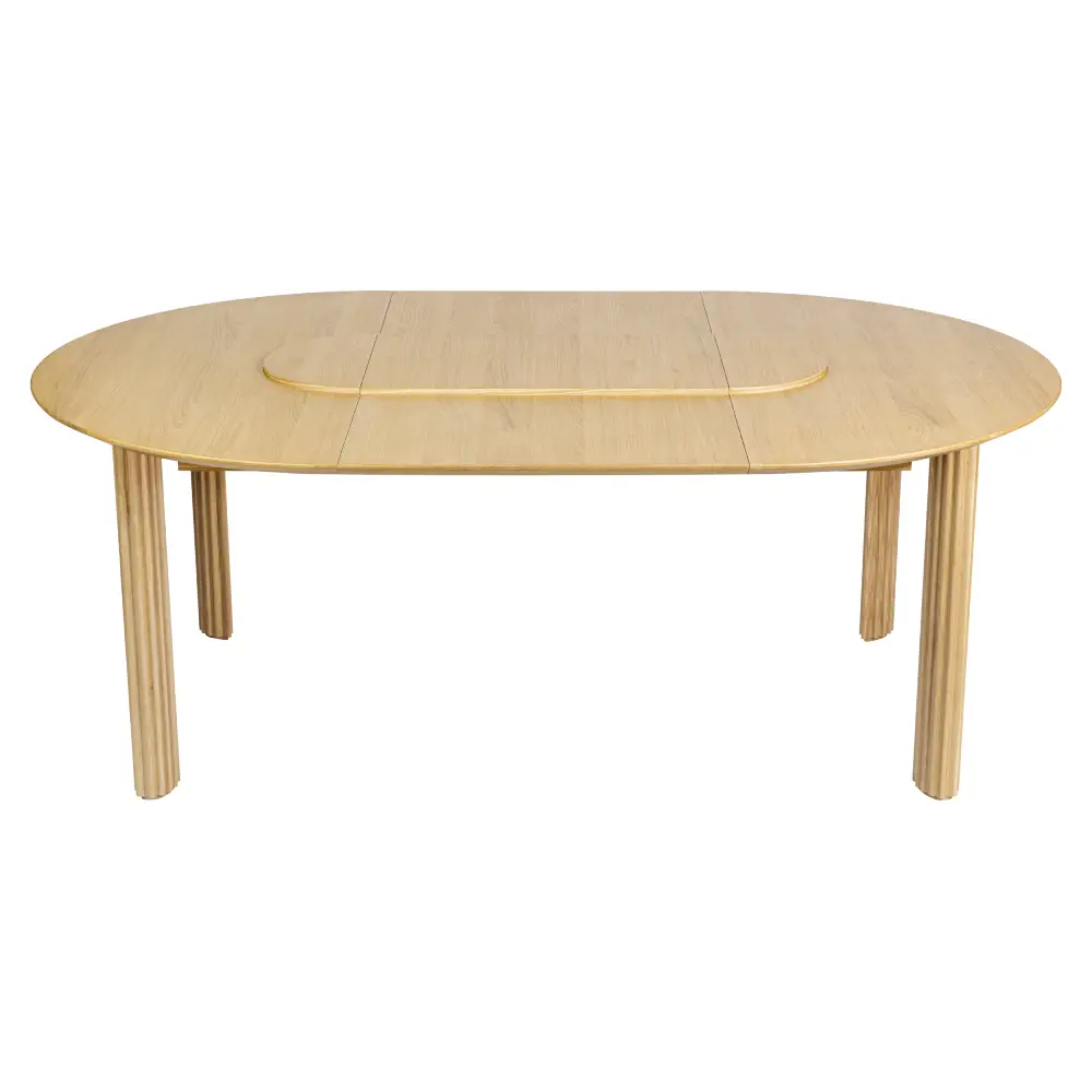 Comfort Circle Esstisch mit Verlängerung 132-202x132 Oak