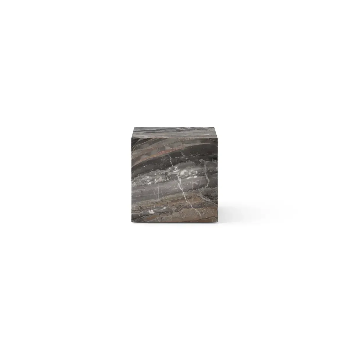 Plinth Tisch Marmor Grey Galaxy