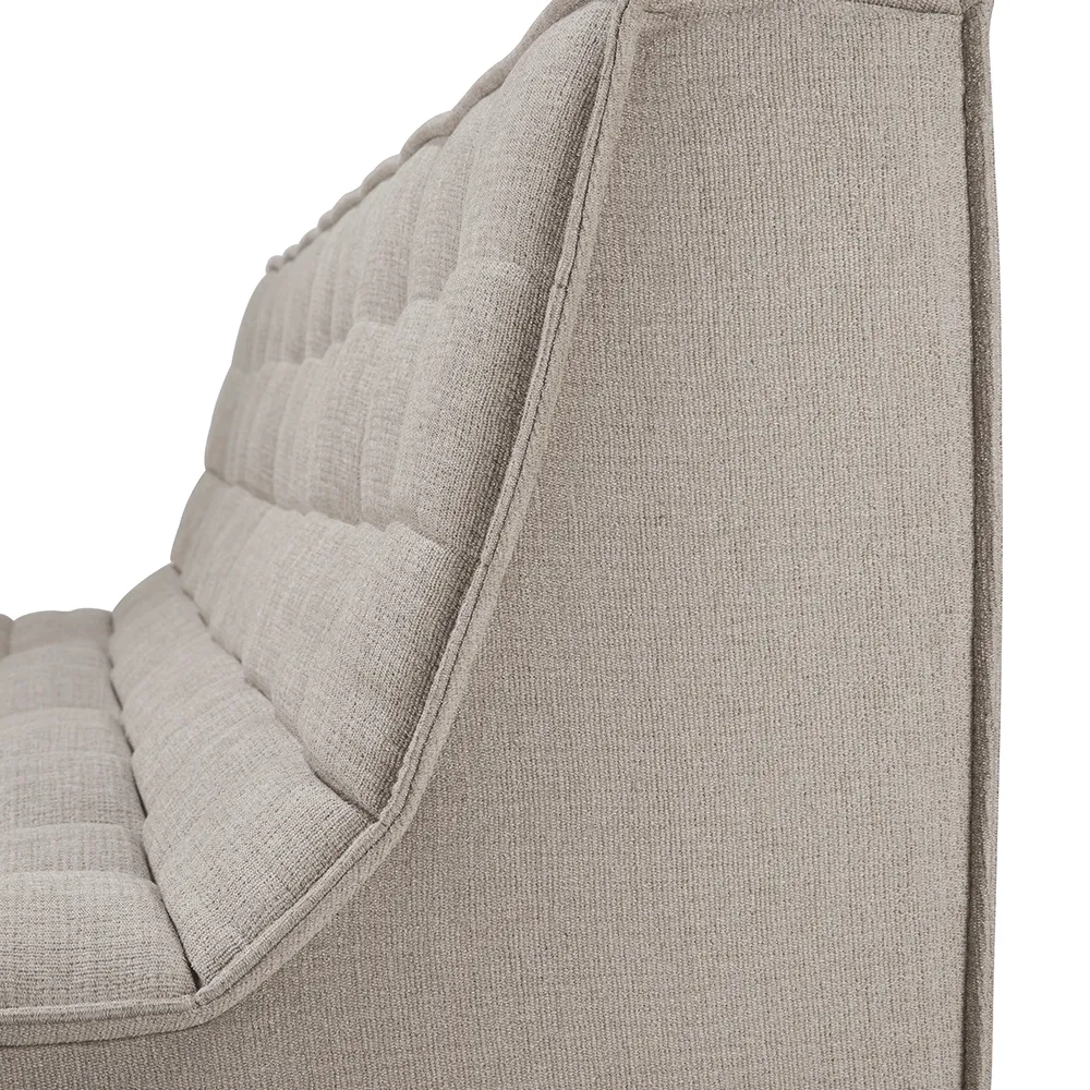 N701 3-Sitzer-Sofa Ecru