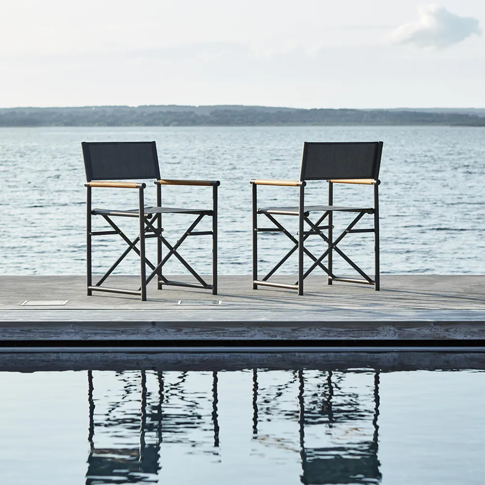 Zand Esszimmerstuhl teak/anthrazit