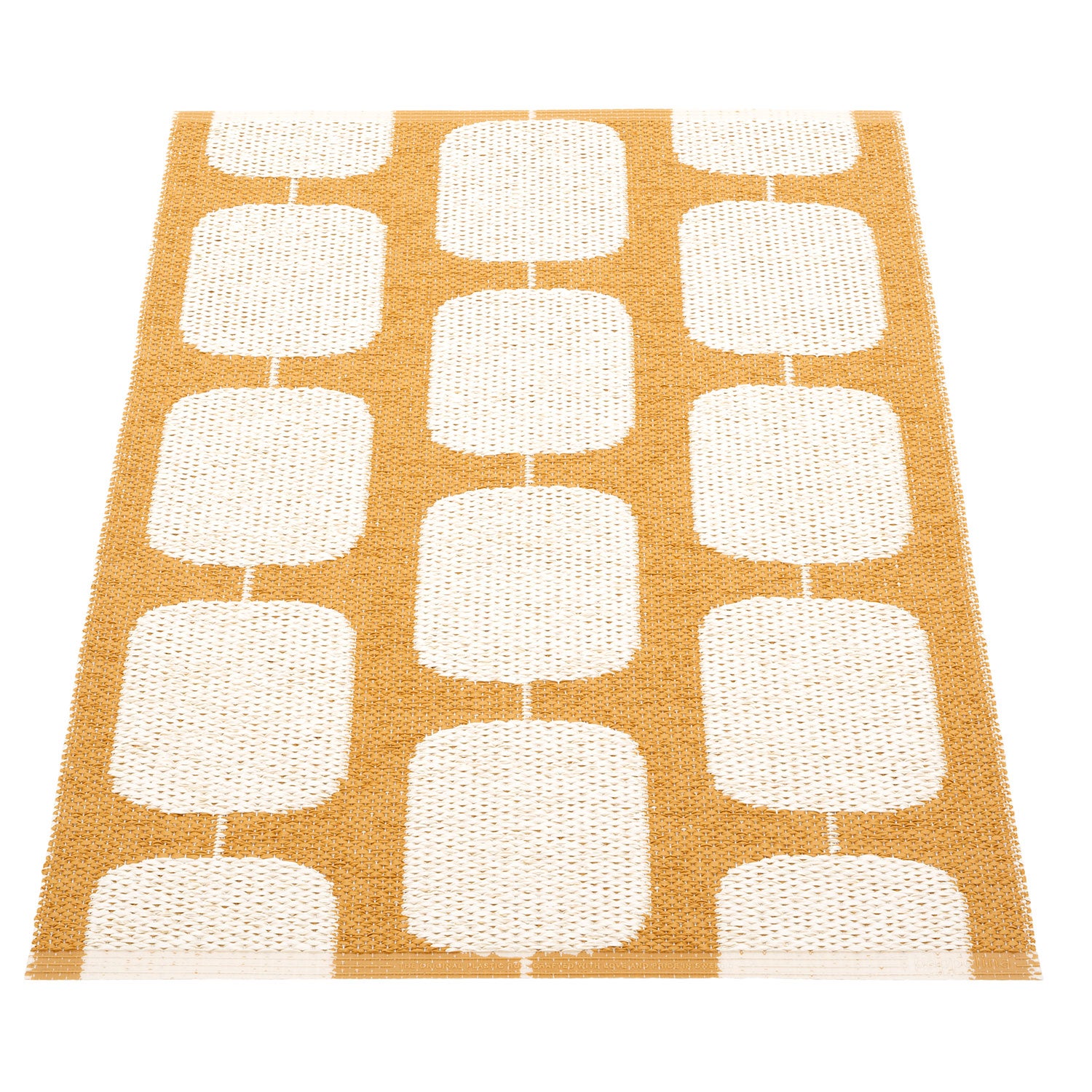 Teppich 70x100 cm stone / ochre / vanilla