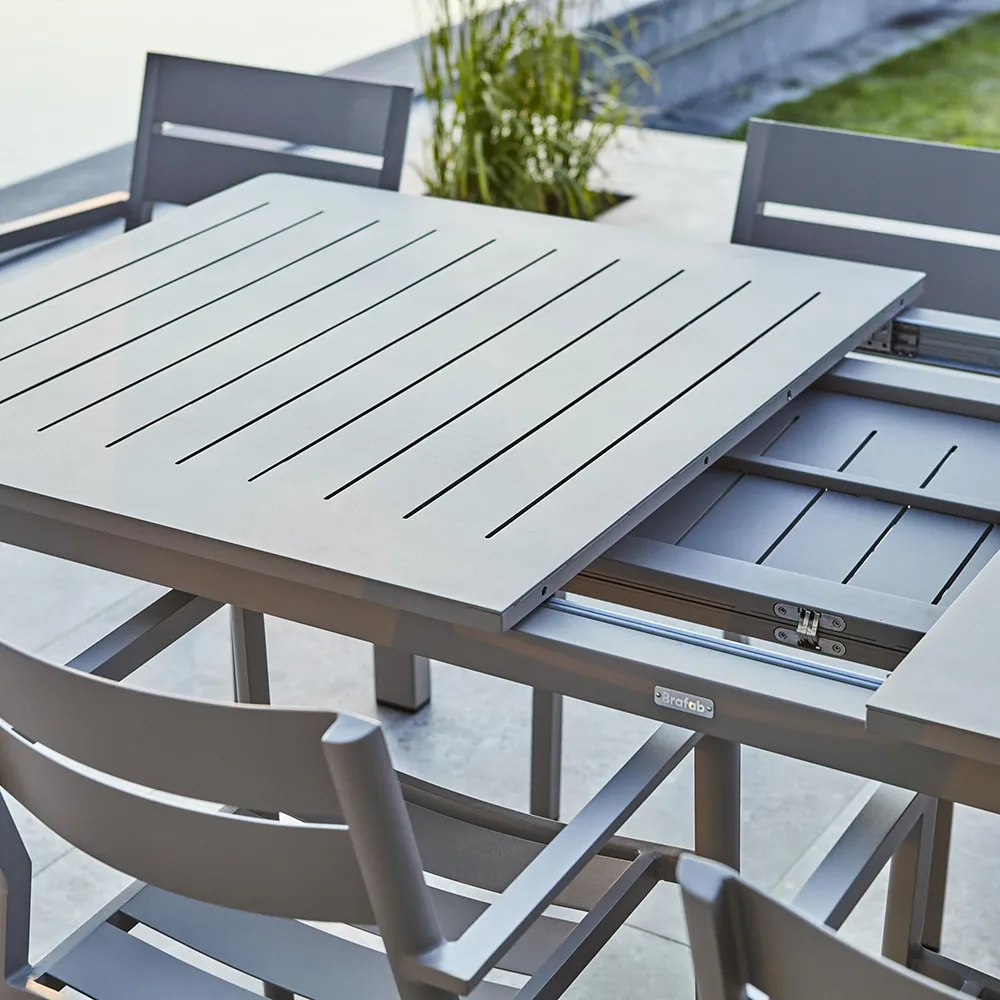 Lomma Esstisch 100x194-312 cm Khaki