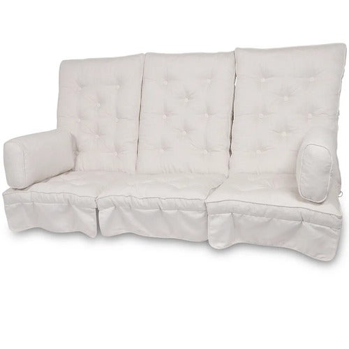 River Swing Sofa Kissen Blanco