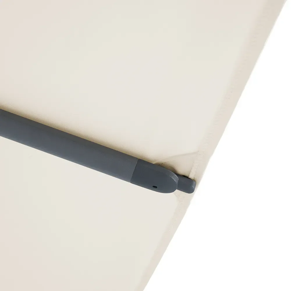 Twist sonnenschirm 300 cm anthracite Kat.5 601 Waterfall