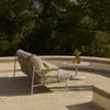 Linear Steel Couchtisch Ø70 cm Pale Blue