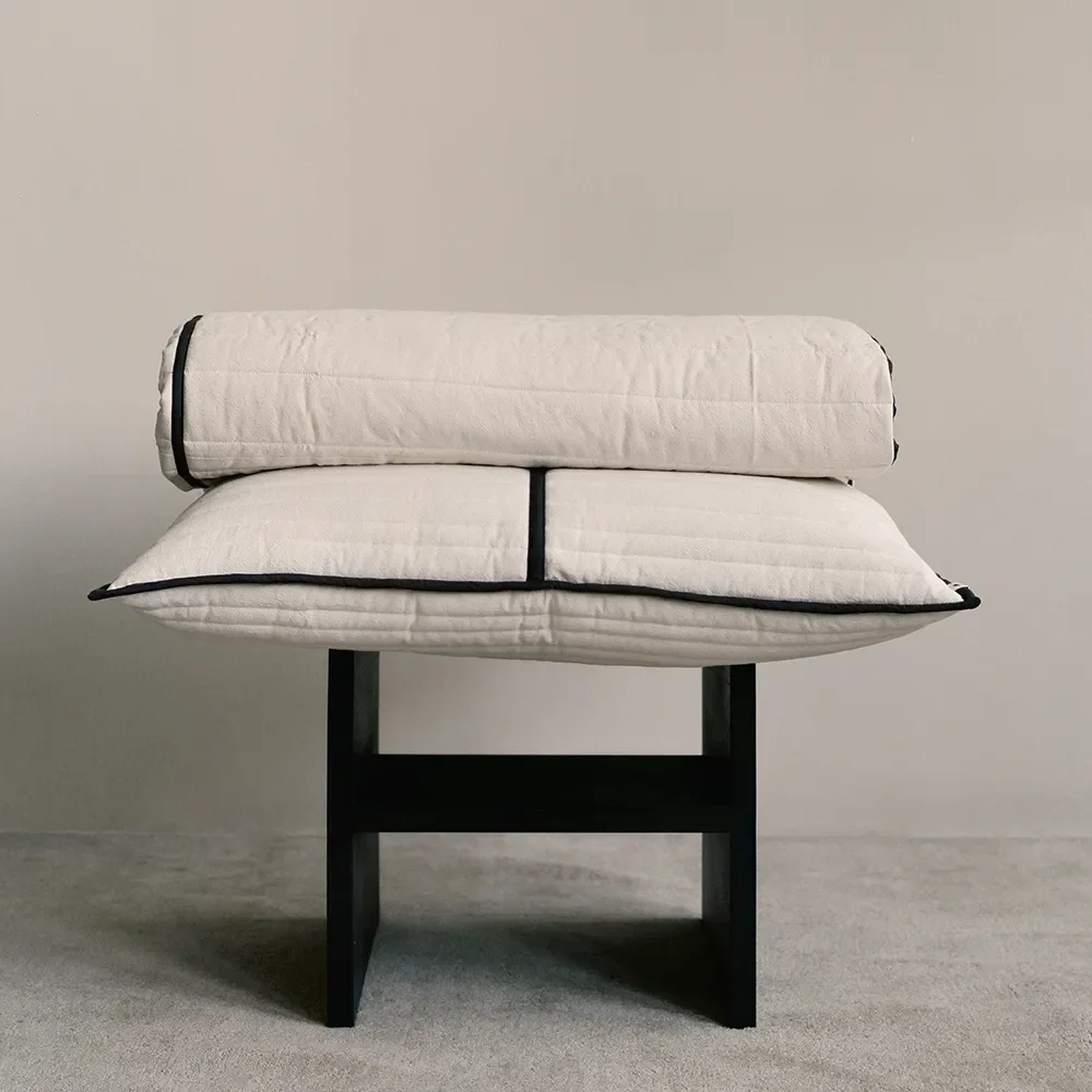 Bettüberwurf aus Bio-Baumwolle Vari Single