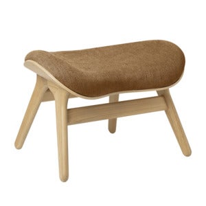 A Conversation Piece Ottoman Fußhocker Oak/Sugar Brown