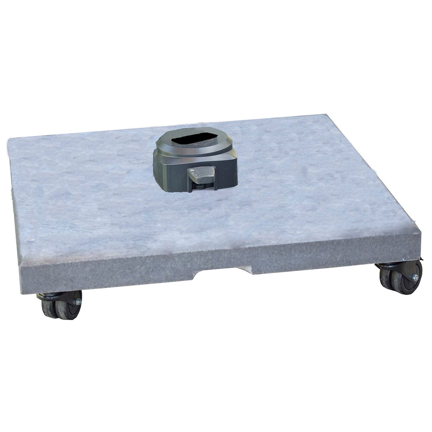 Sonnenschirmsockel mit Rädern 100 Kg