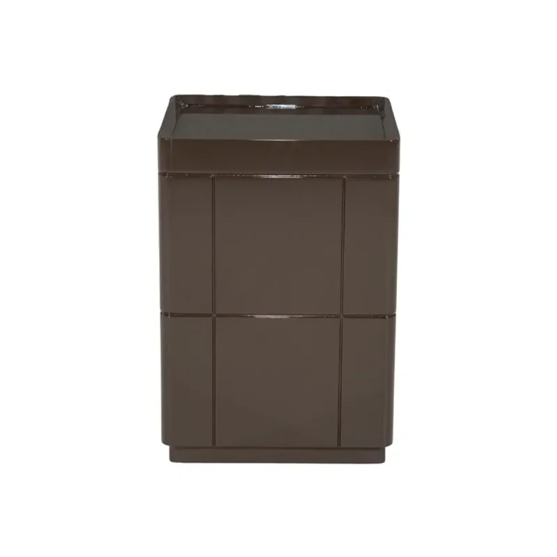Glyde Beistelltisch 35x35x50 cm MDF Braun