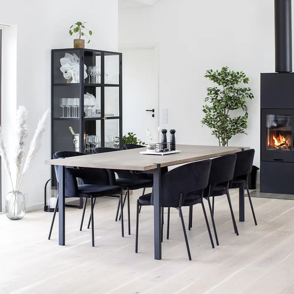 Gap Esszimmerstuhl schwarz 2er-Pack