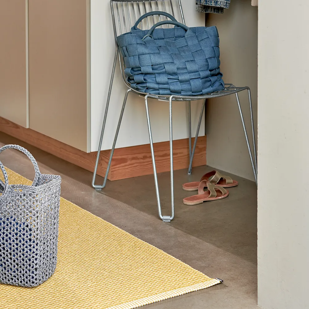 Mono teppich Pale Yellow/ Mustard 140 x 200 cm