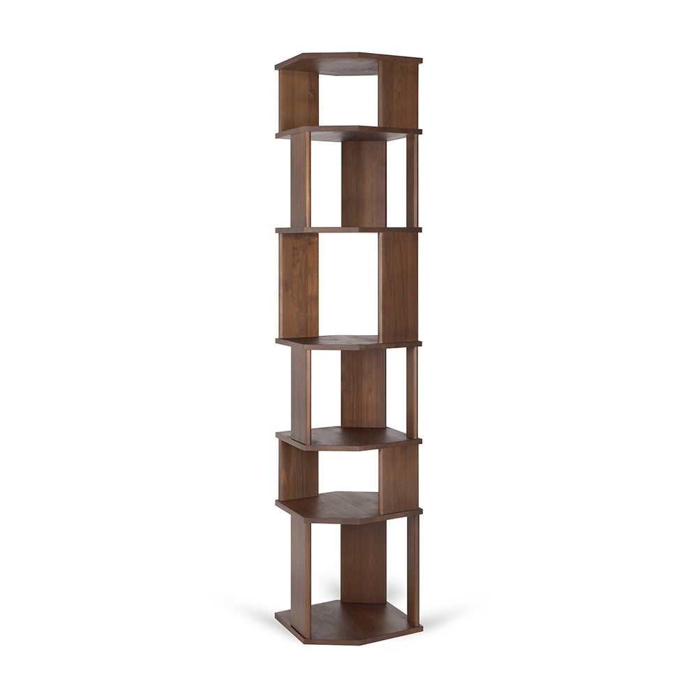Stairs regal Teakholz lackiert 45x46x204 cm