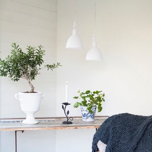 Bazar Deckenstativ Ø17cm Weiß