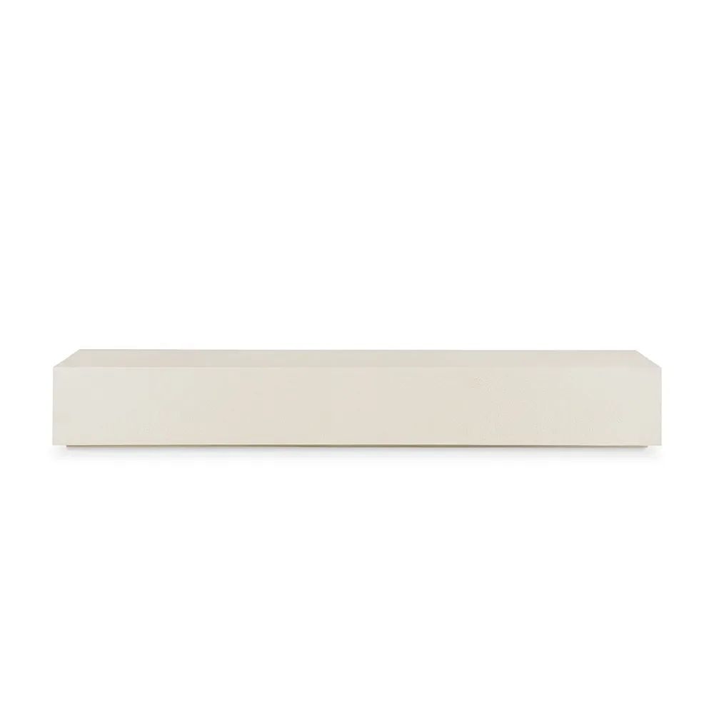 Elements Bodenregal/Bank - Off White 220x45x30 cm