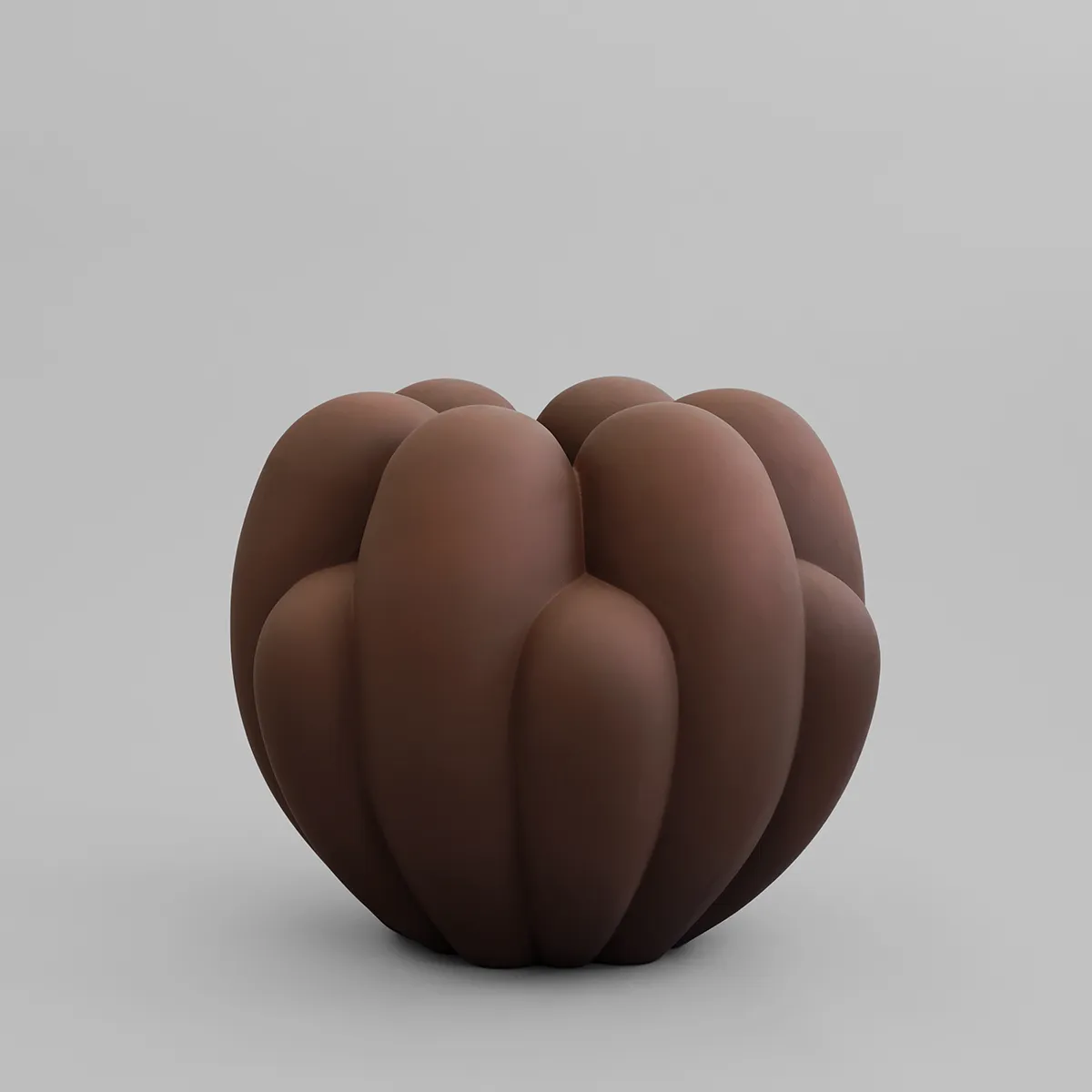 Handgefertigte Vase Bloom Big Almond H44 cm