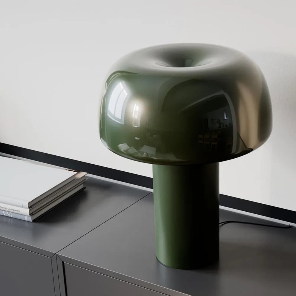 Lean on Me Tischleuchte Dunkelgrün