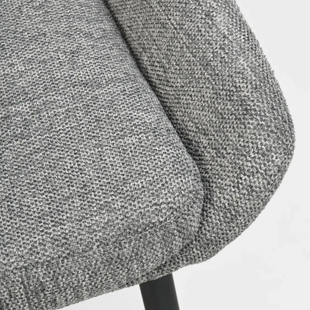 Sierra Esszimmerstuhl grau stoff