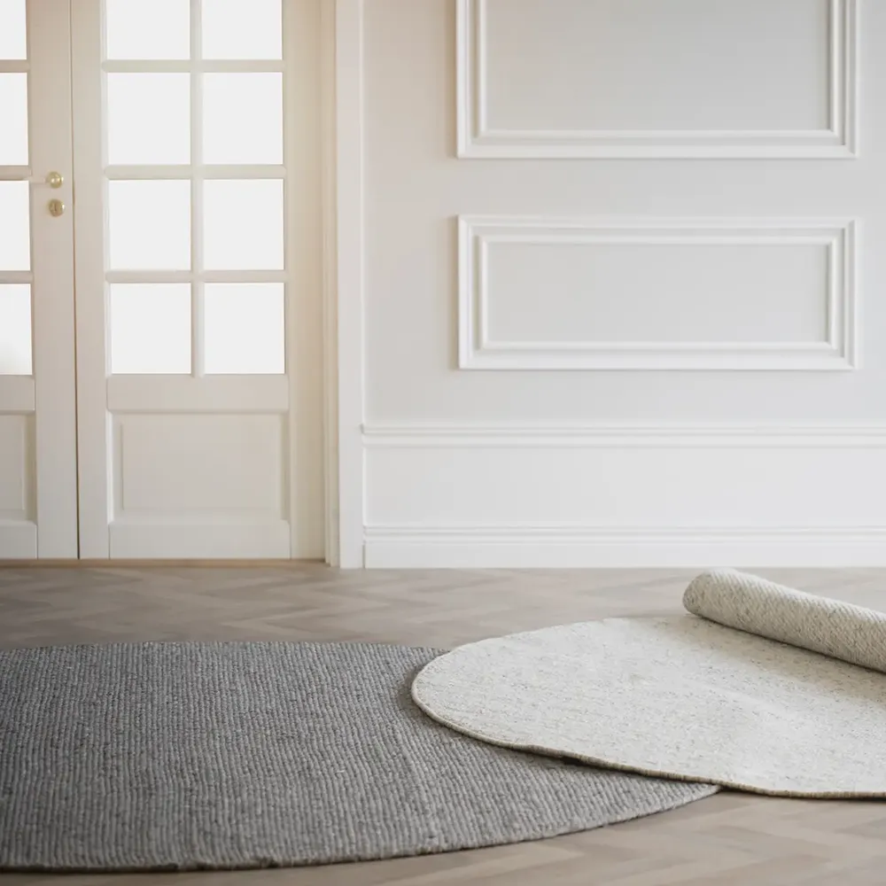 Auckland teppich Ø250 cm nature