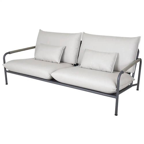 Lerberget 2,5-Sitzer Sofa anthrazit / Esche