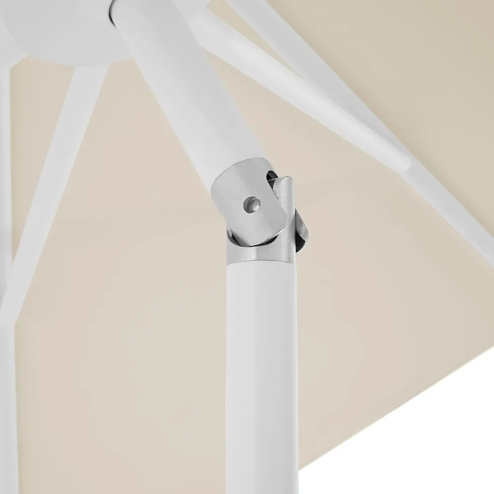 Twist sonnenschirm 210x150 cm matt white Kat.5 515 Cloud