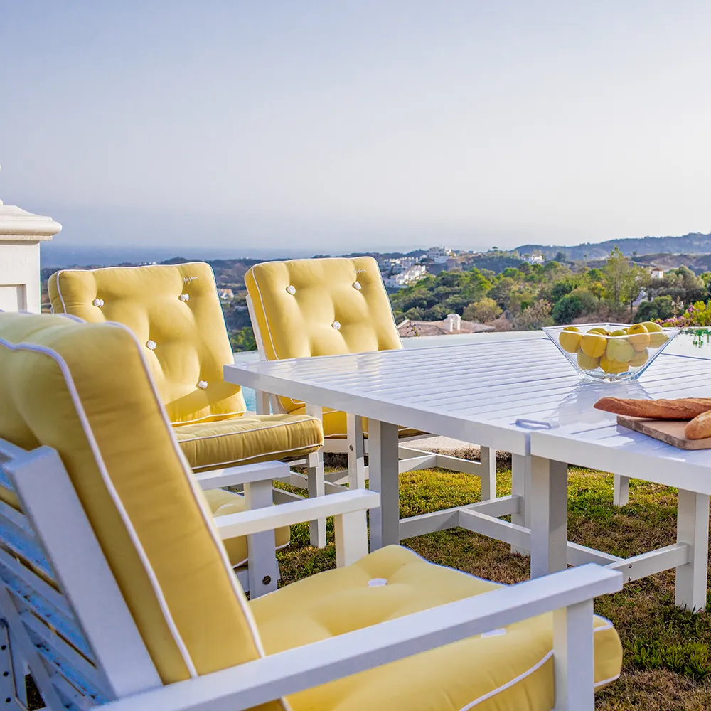 Esstisch 80X142 H72 cm Weiß