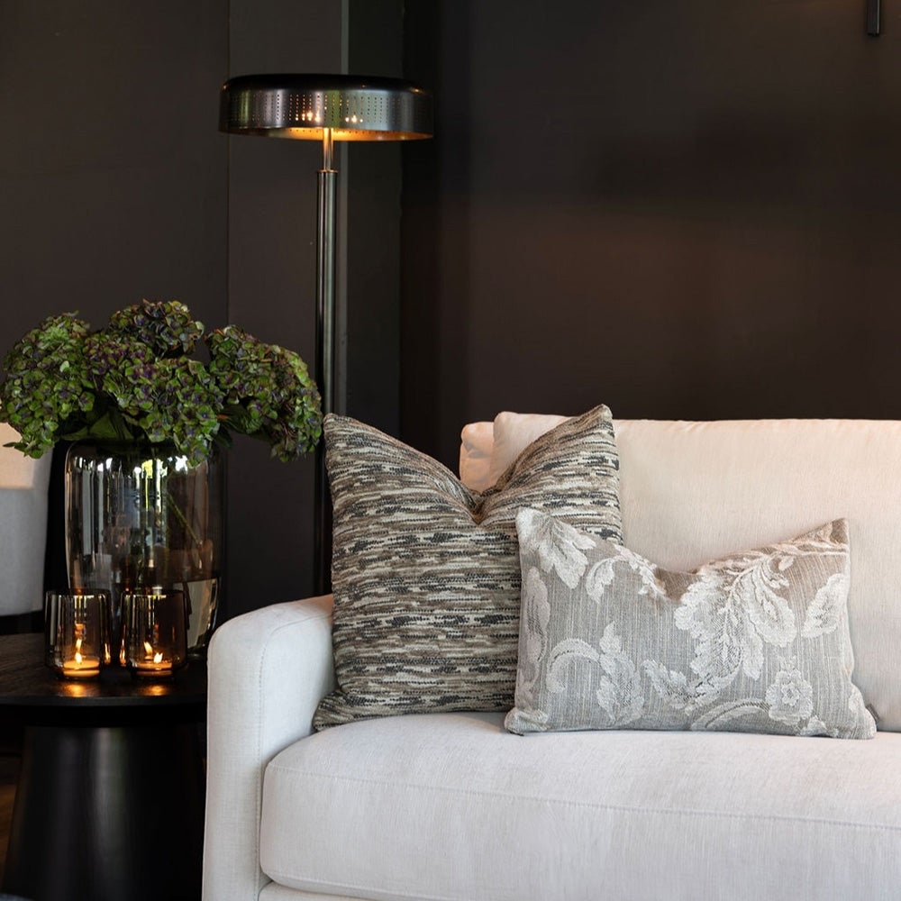 Reef Vase aus mundgeblasenem Glas Ø28 cm Smoke Brown