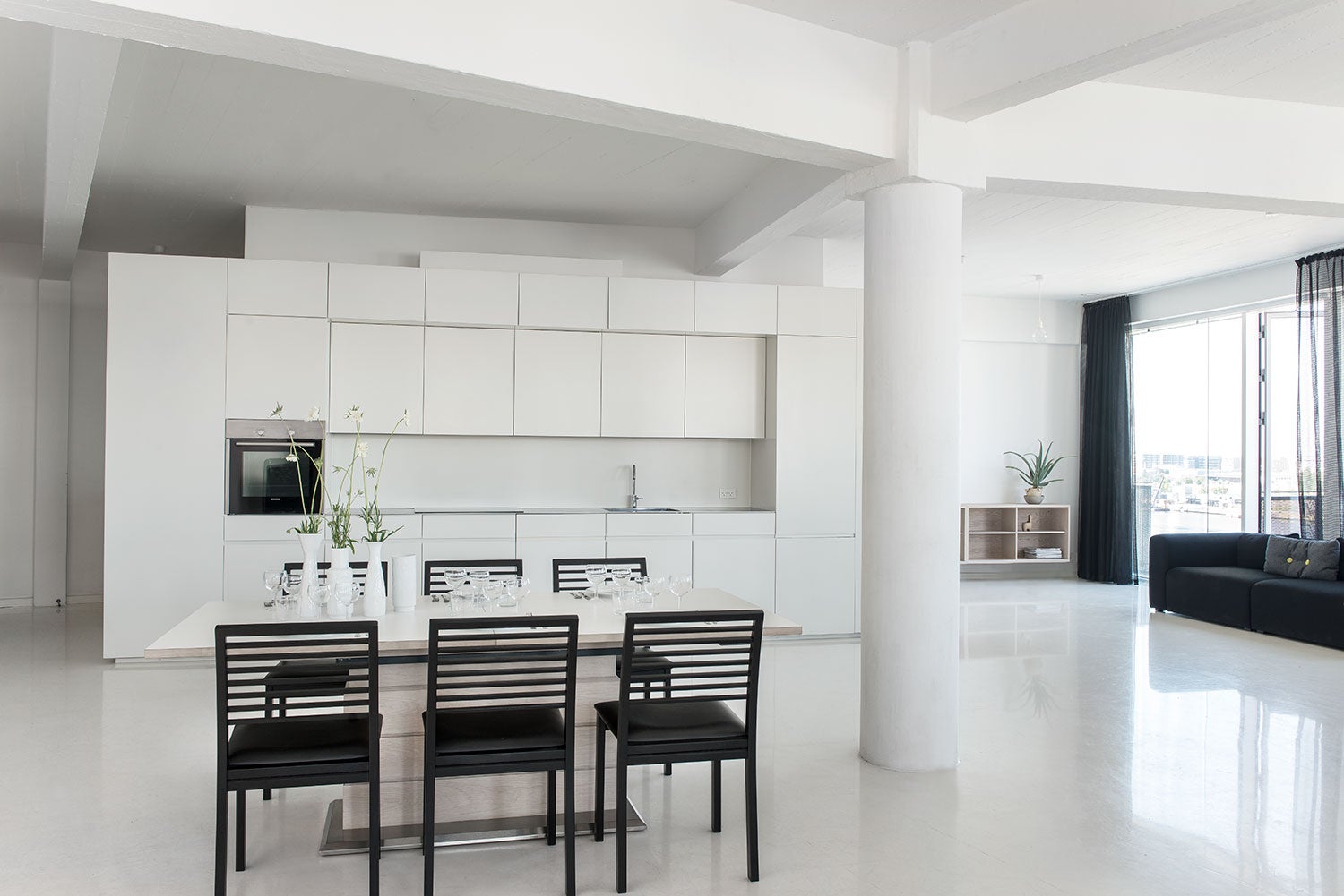 Sm30 Esstisch 100X200-280 Cm Natur geölt Nussbaum 