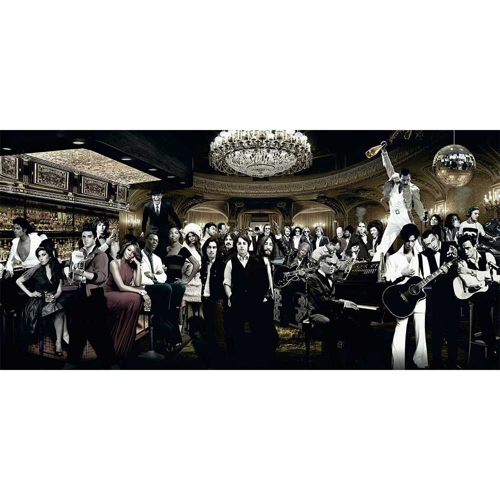 Wanddekor Wahre Legenden 200 X 100 cm