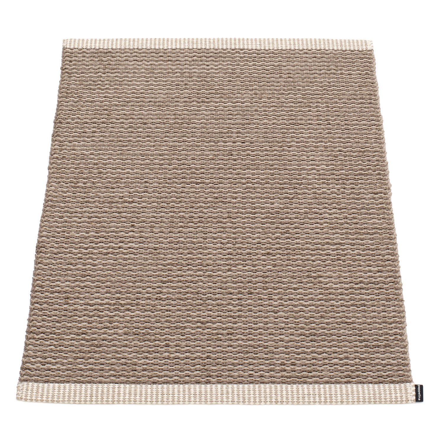 Mono Teppich 60x85 cm dark mud / mud