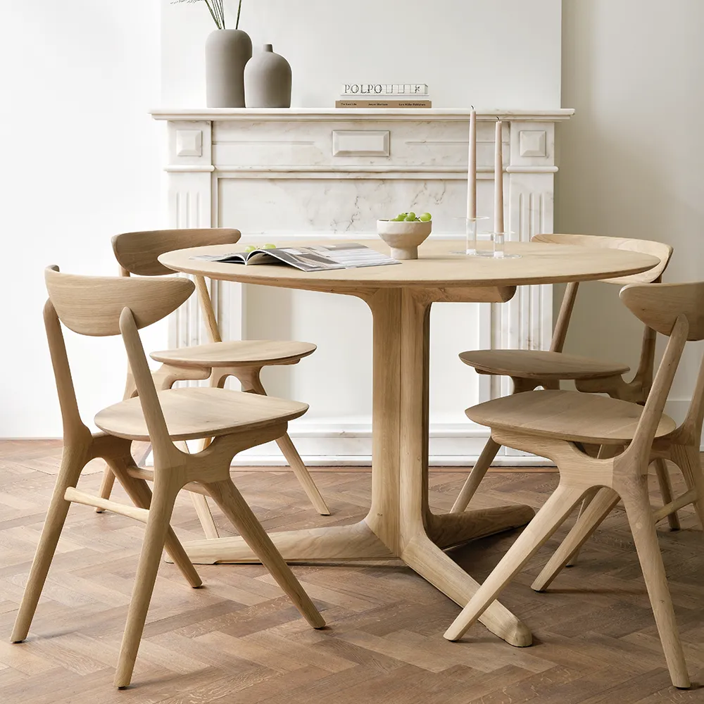 Corto Esstisch Ø120 cm Eiche