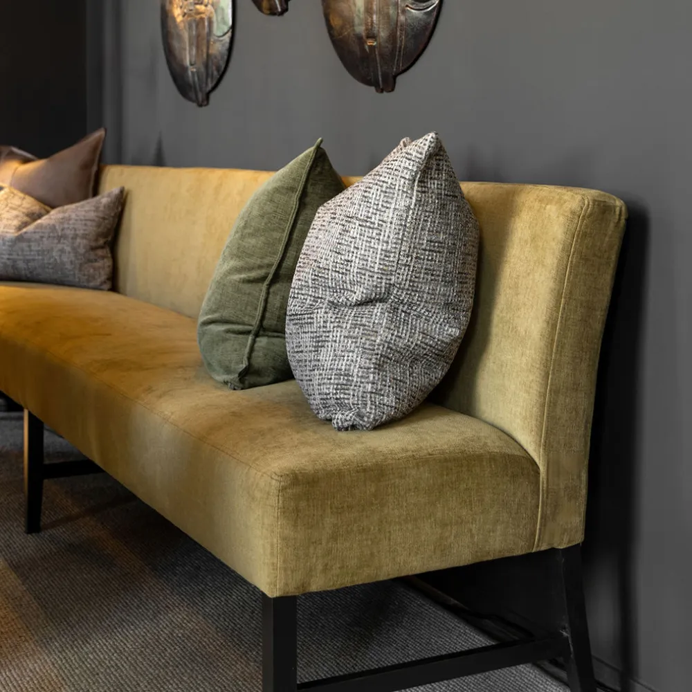 Chanel Taupe Kissenbezug 60x40 cm