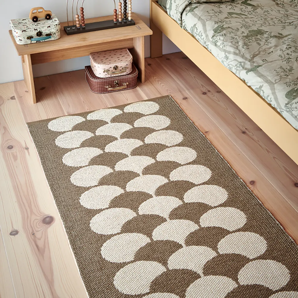 Poppy Potato / Vanilla Teppich 70 x 150 cm