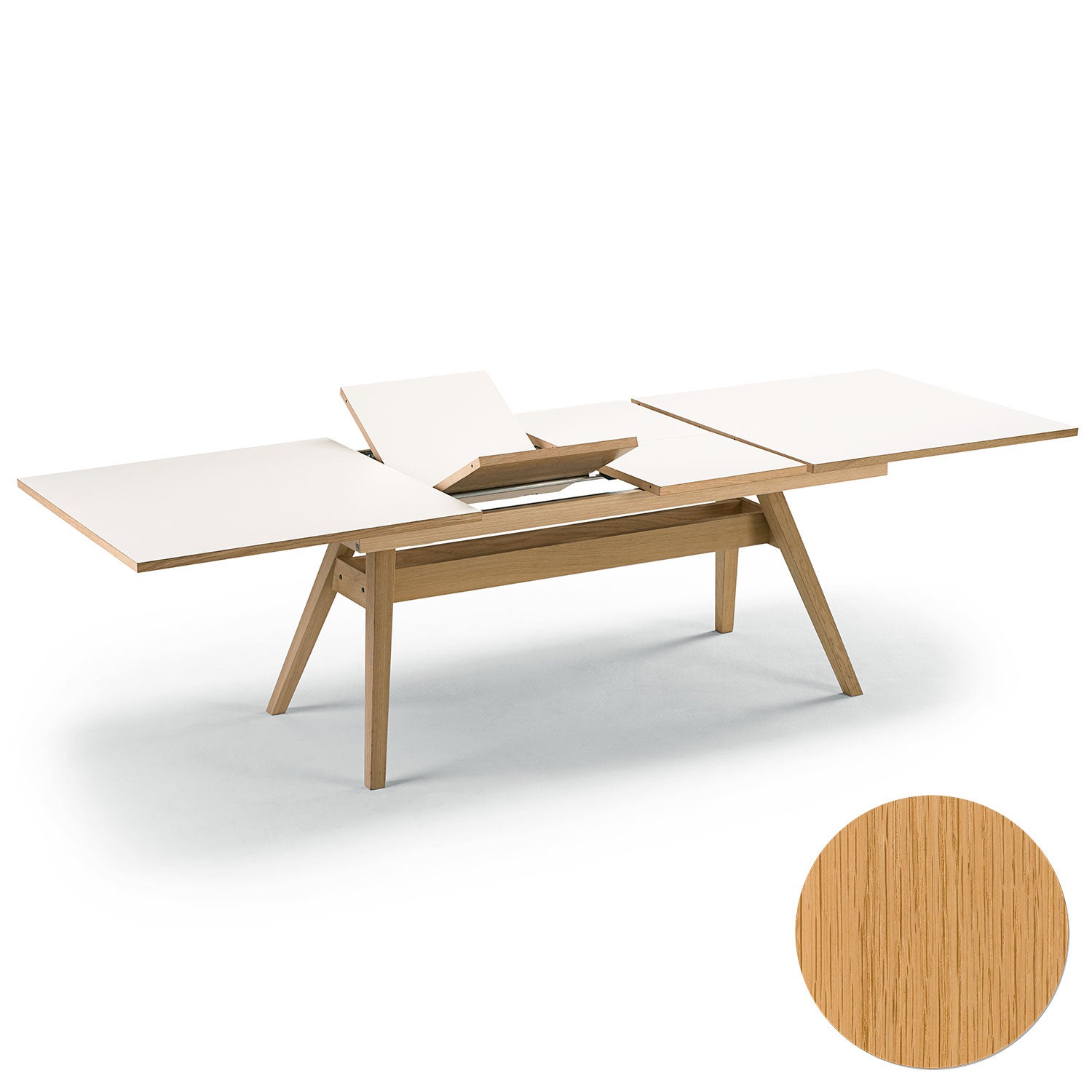 Sm11 Tisch Eiche Naturöl 183-275X100X74Cm 