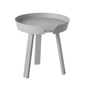Around Couchtisch Ø45 cm- Grey 