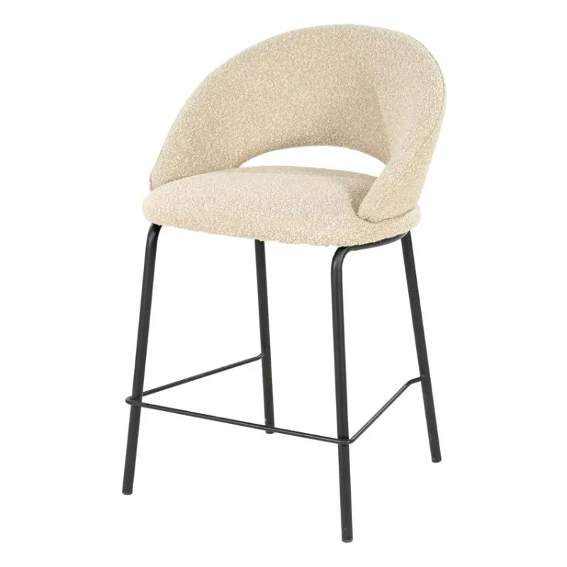 Nido Barhocker 57x54x92 cm taupe